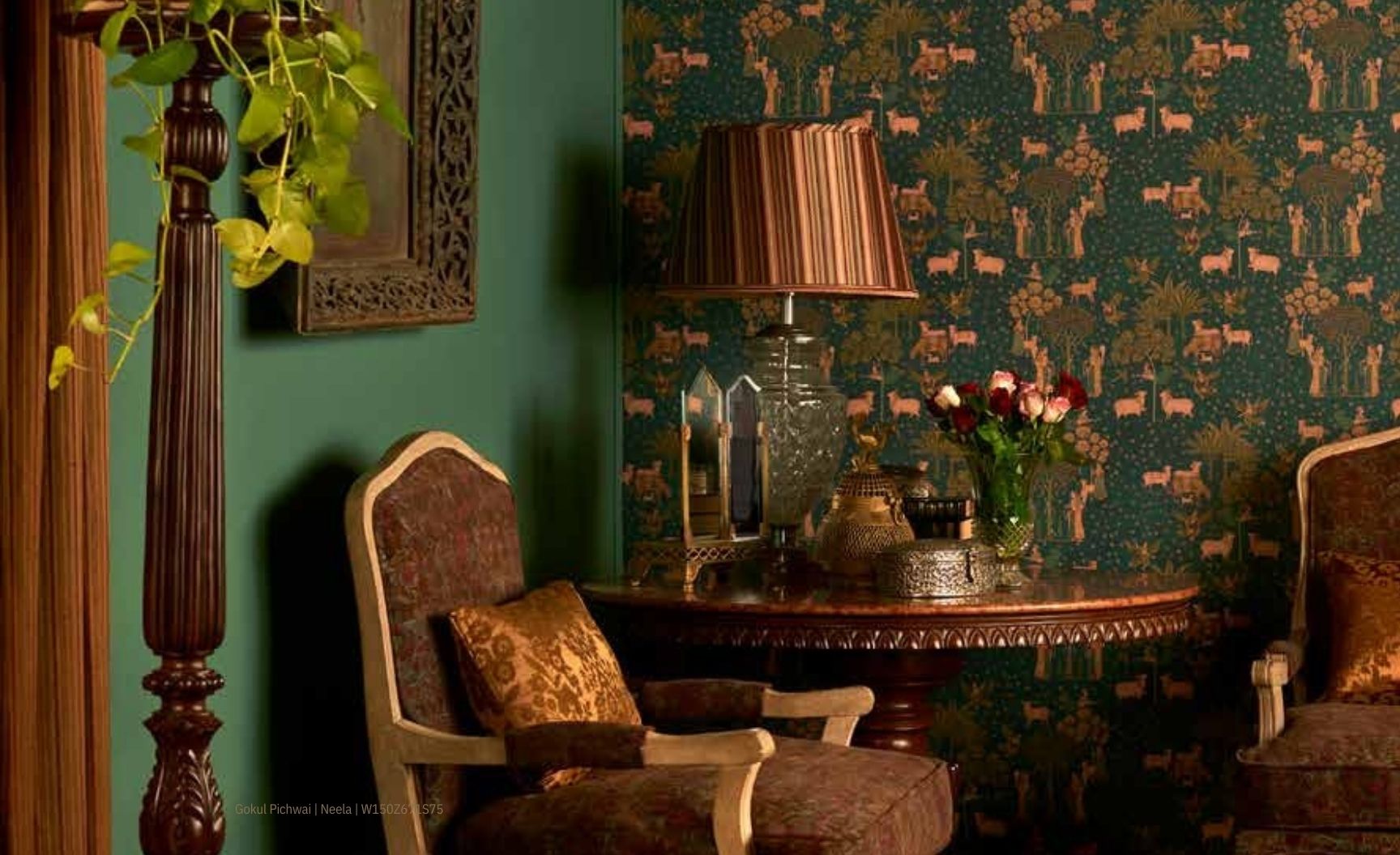 SABYASACHI HEARTLAND - Luxury Wallpapers Gokul Pichwai Collection