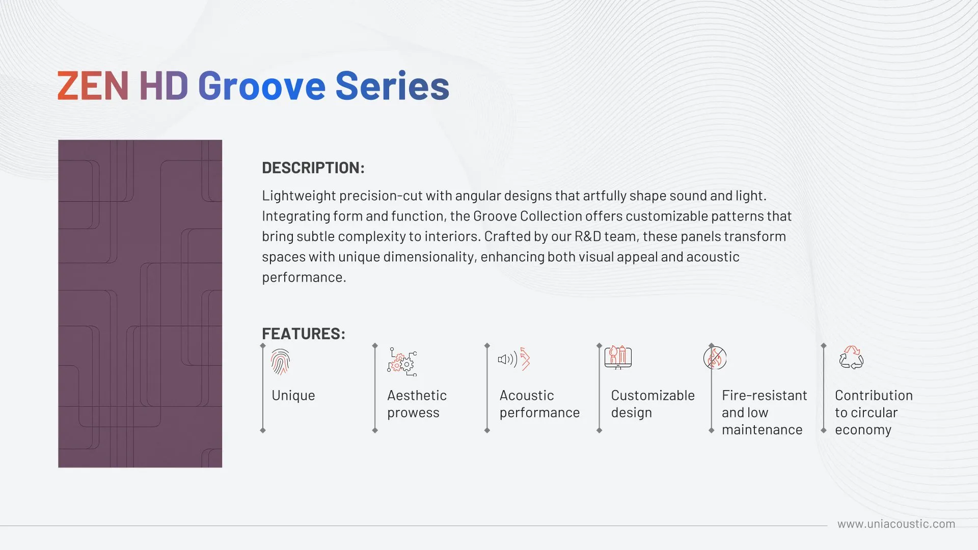 SolarBrite Groove Wall Panel – Stylish & Durable