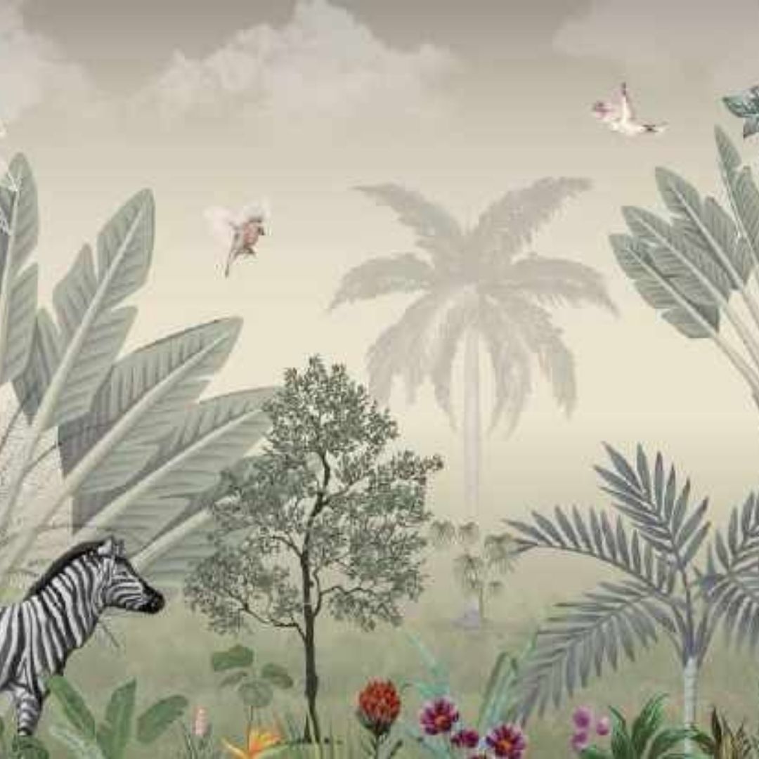 Transform Your Space with Alora Tropical Custom Wallpaper Collection