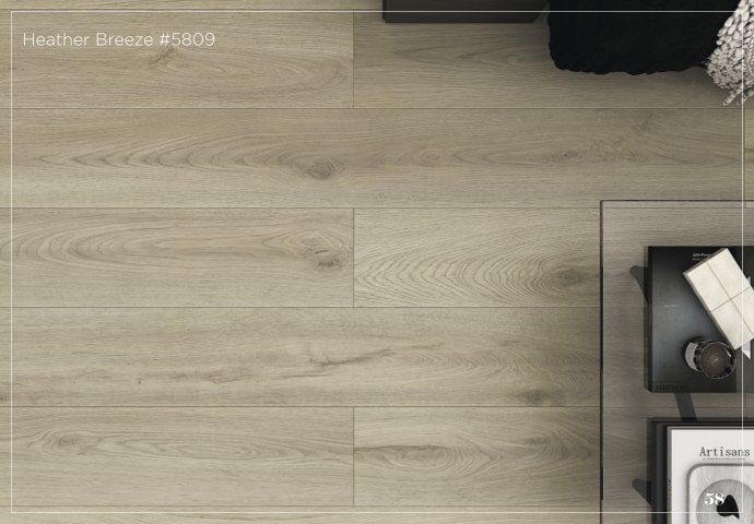 Heather Breeze #5809 Lamiwood Laminate Flooring