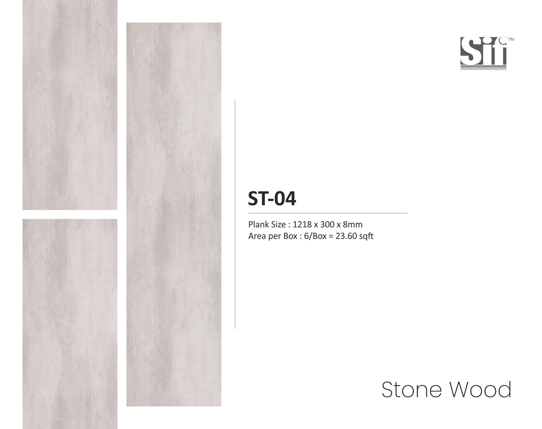 Sharper Stone Laminate Flooring – ST-04