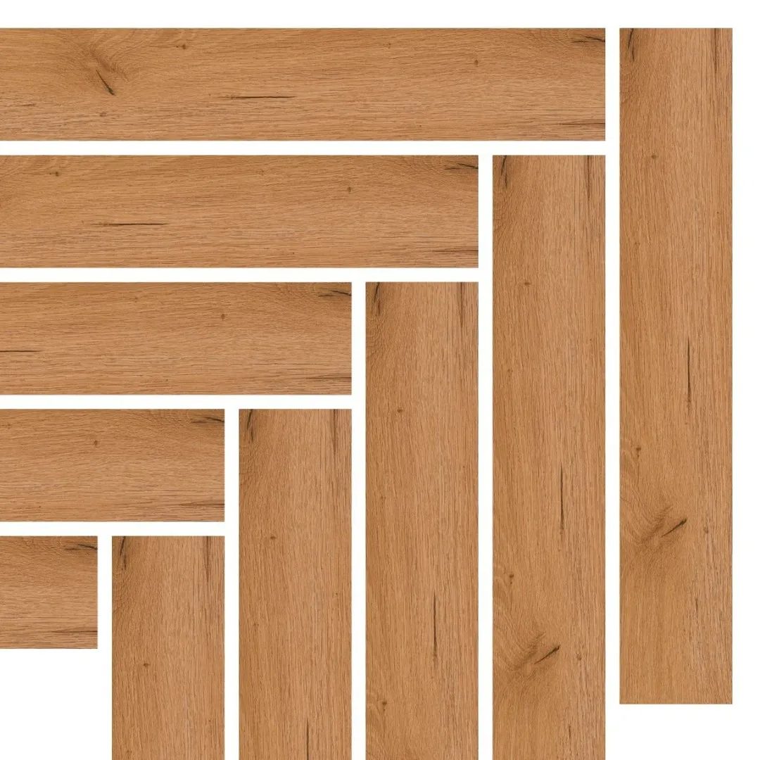 #HG12 Teak Herringbone Wooden Flooring | Premium Elegance