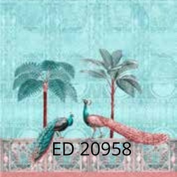 ED 20958 Ethnic Creation Wallpaper - Customized Elegance for Your Space