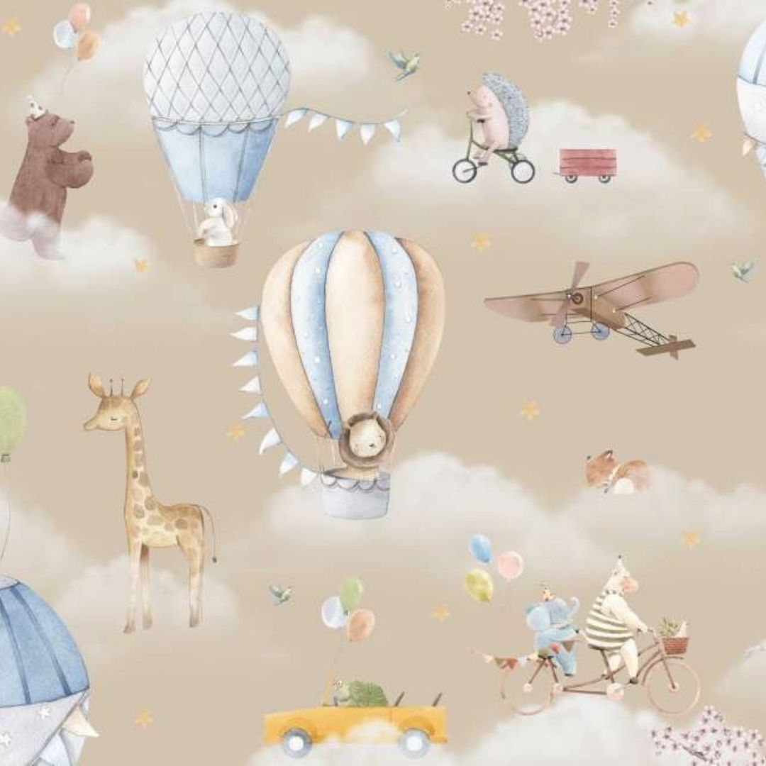 Kids Wallpaper Collection |  Hot Air Balloons