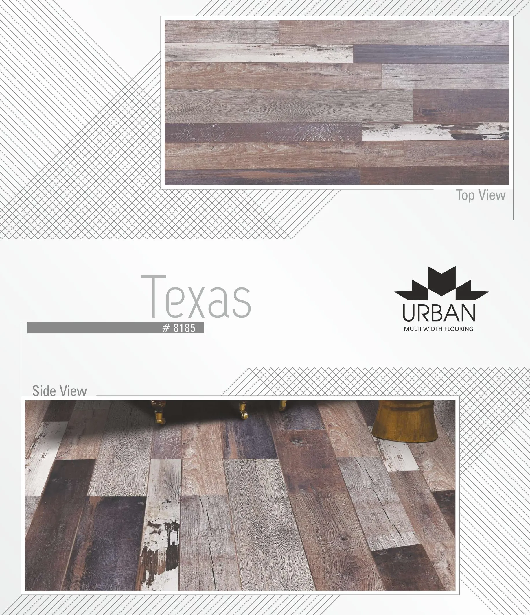 Defloors Urban Texas #8185 – 8.3MM Laminate Flooring