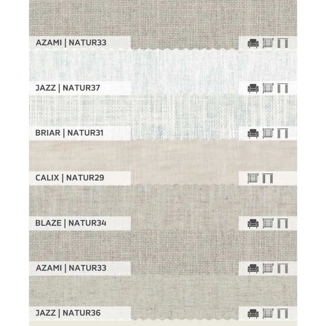 Naturalia Embroidery Fabric - Luxurious Upholstery Material