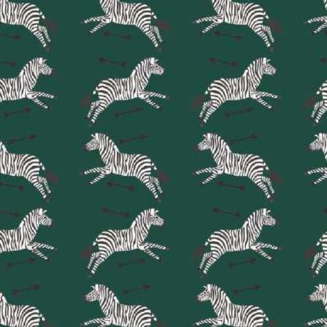 Horse Tiger Tropical Wallpaper: Customized Exotic Designs