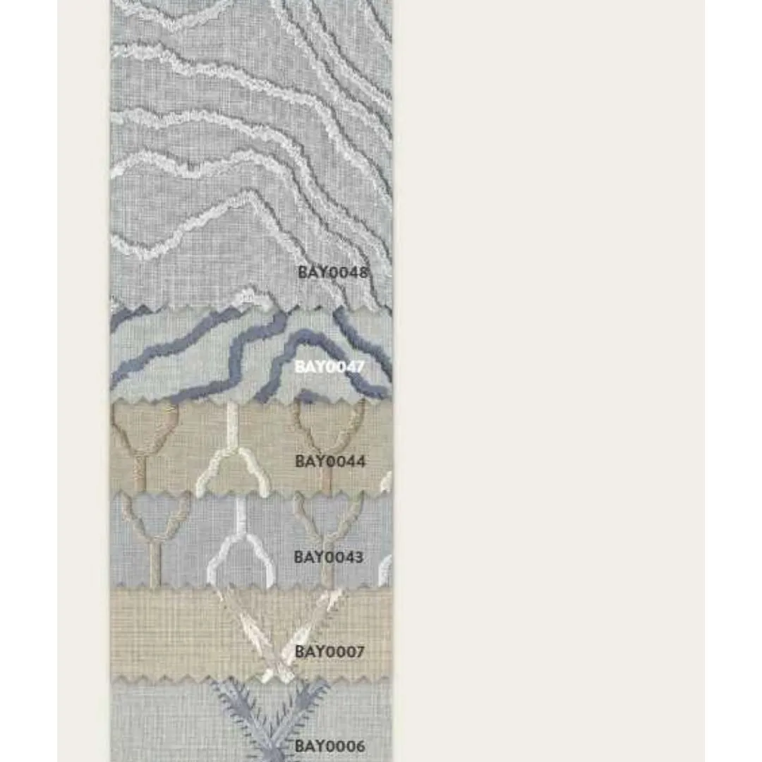 Bayana Embroidery Fabric for Luxurious Upholstery