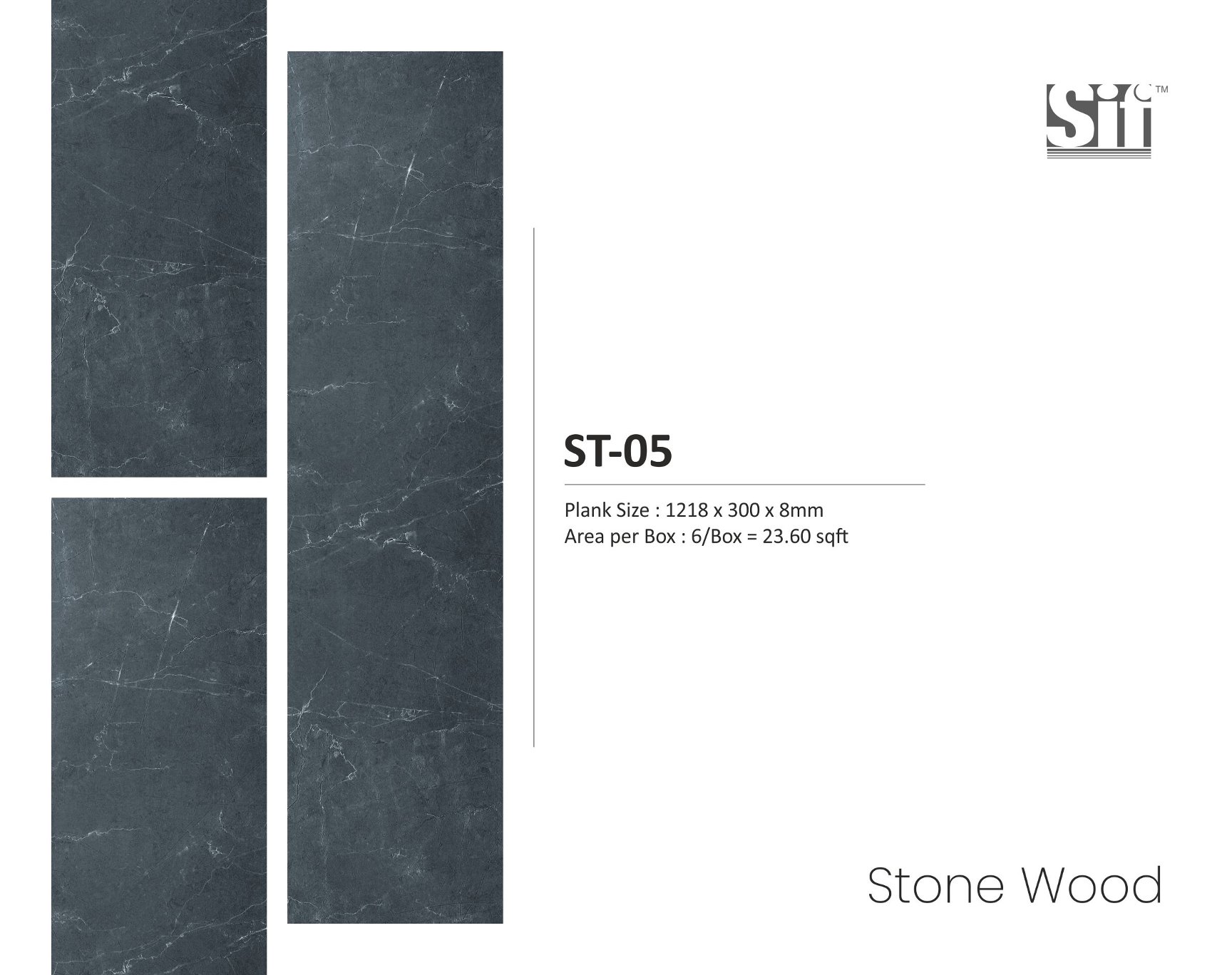 Sharper Stone Laminate Flooring – ST-05