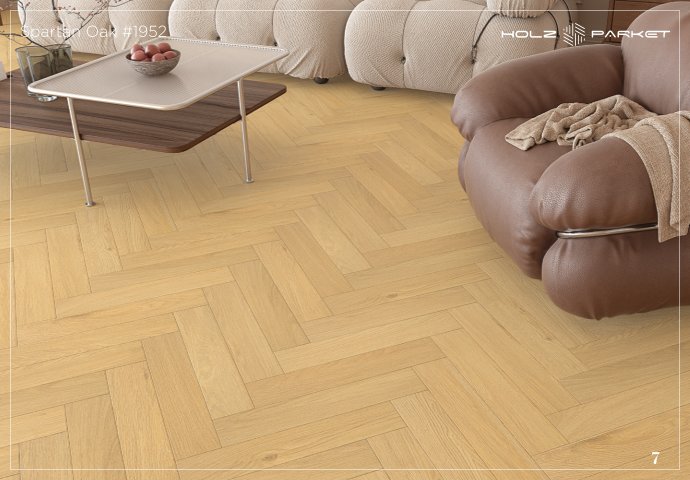 Kaara Lamiwood 8mm Herringbone Flooring – Spartan Oak