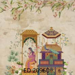 ED 20960 Ethnic Creation Wallpaper - Cultivate Cultural Elegance