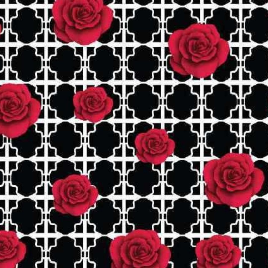 Rose Infusion Tropical Wallpaper Collection - Elegant Floral Designs