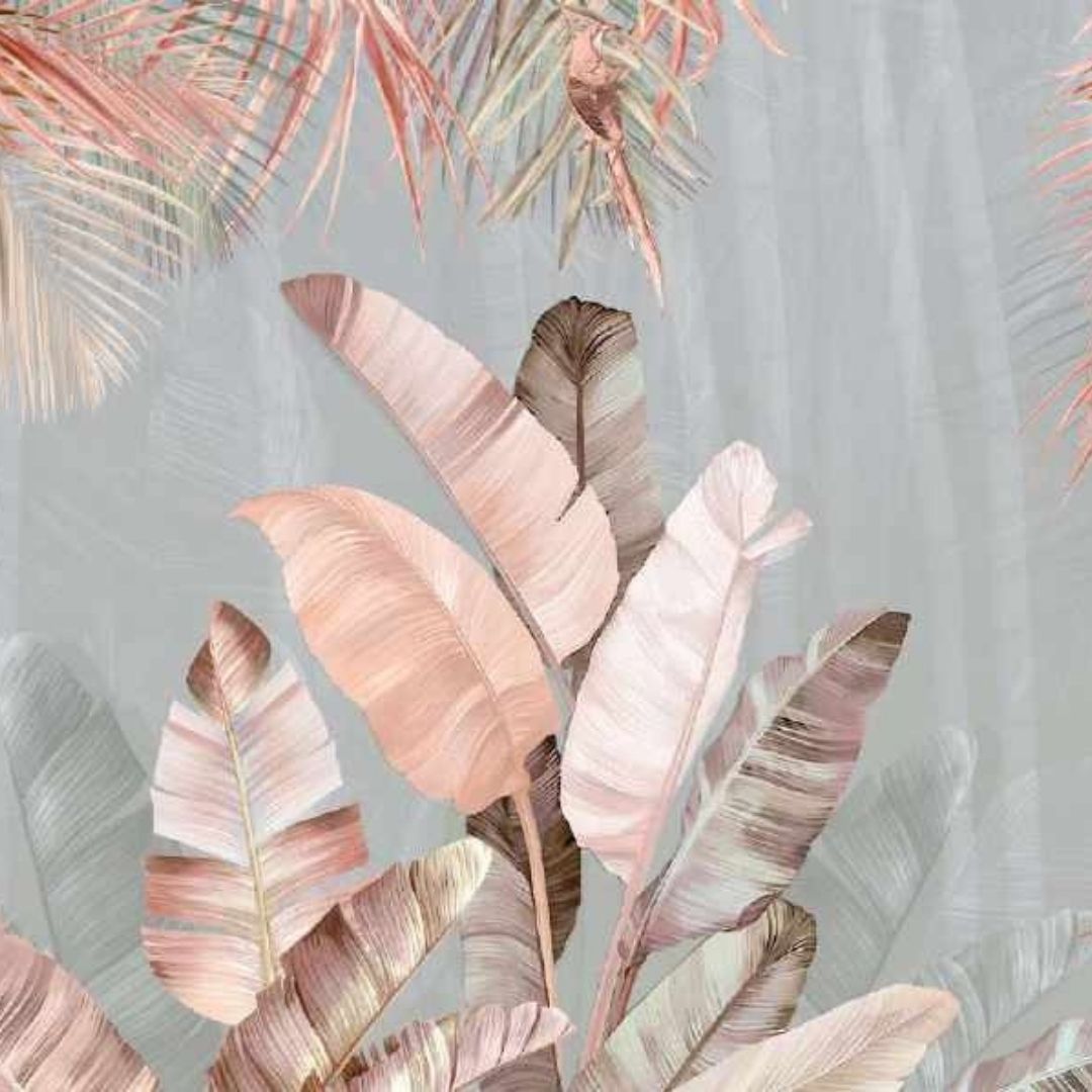 Digital Walls Tropical Wallpaper: Customized Home Decor