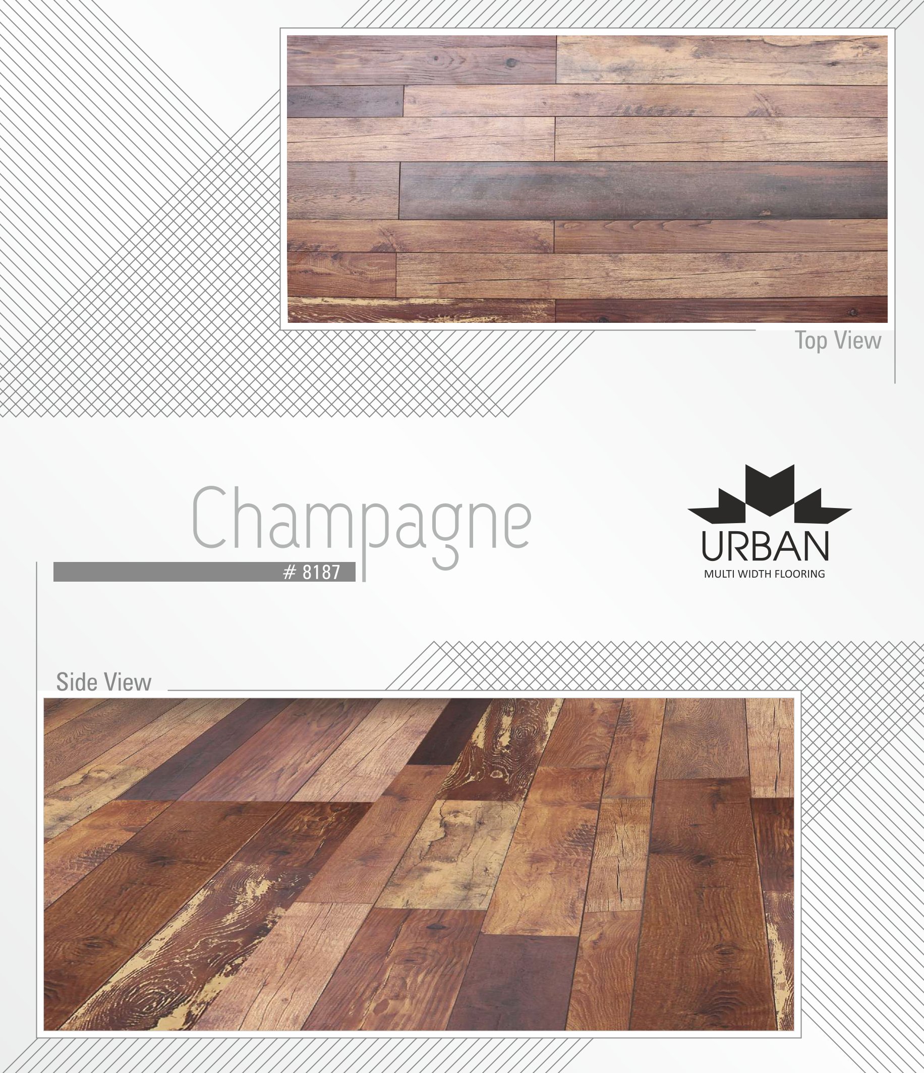 Defloors Urban Champagne 8187 | 8.3MM