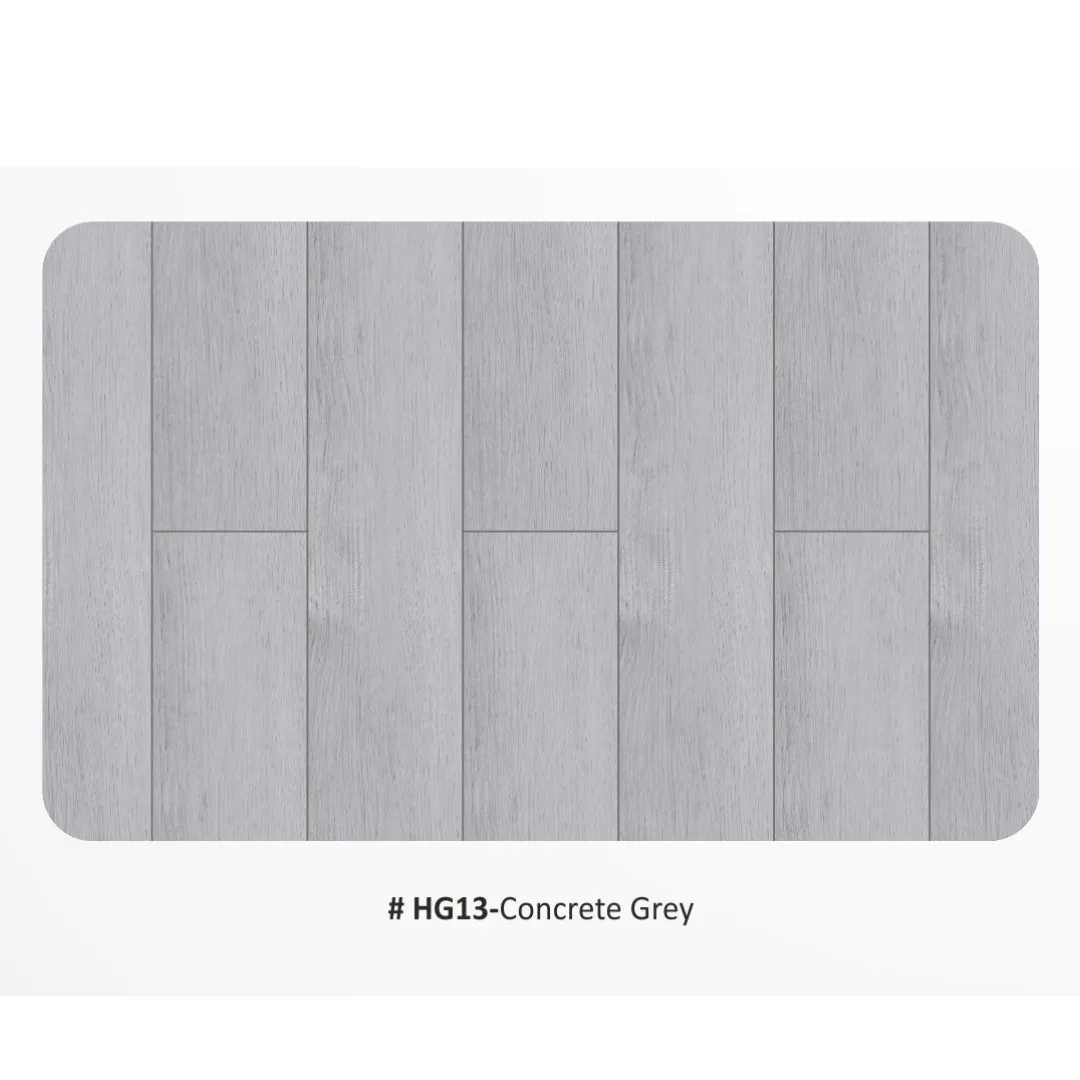 #HG13 Concrete Grey Herringbone Flooring | Modern Elegance