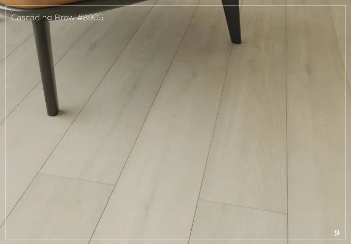 Cascading Brew #8905 - 8MM Lamiwood Laminate Flooring