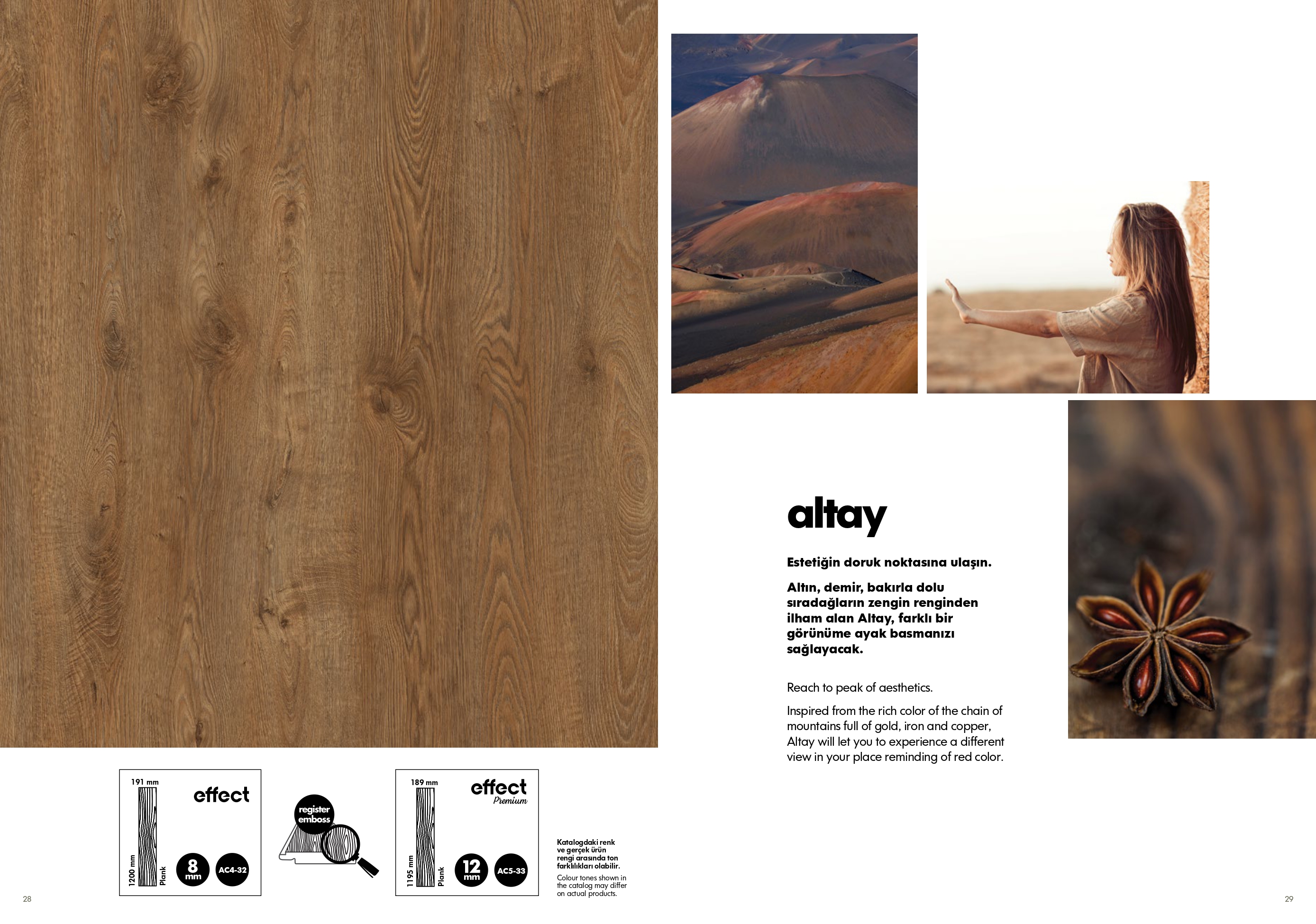 Altay Effect BVG Laminate Wooden Flooring