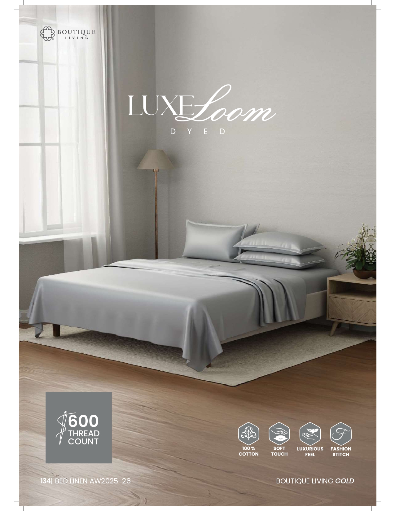 Luxeloom Dyed Double Size Comforter