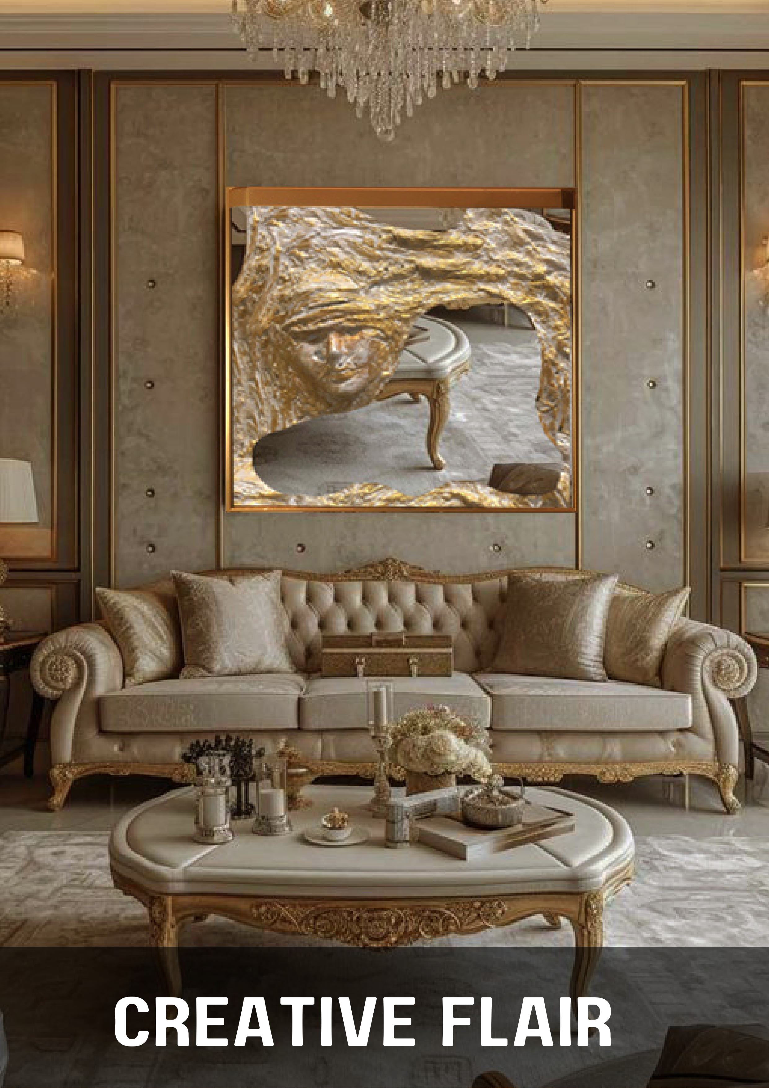 DDIOSS Wall Mirror D-103S – Elegant Home Accent