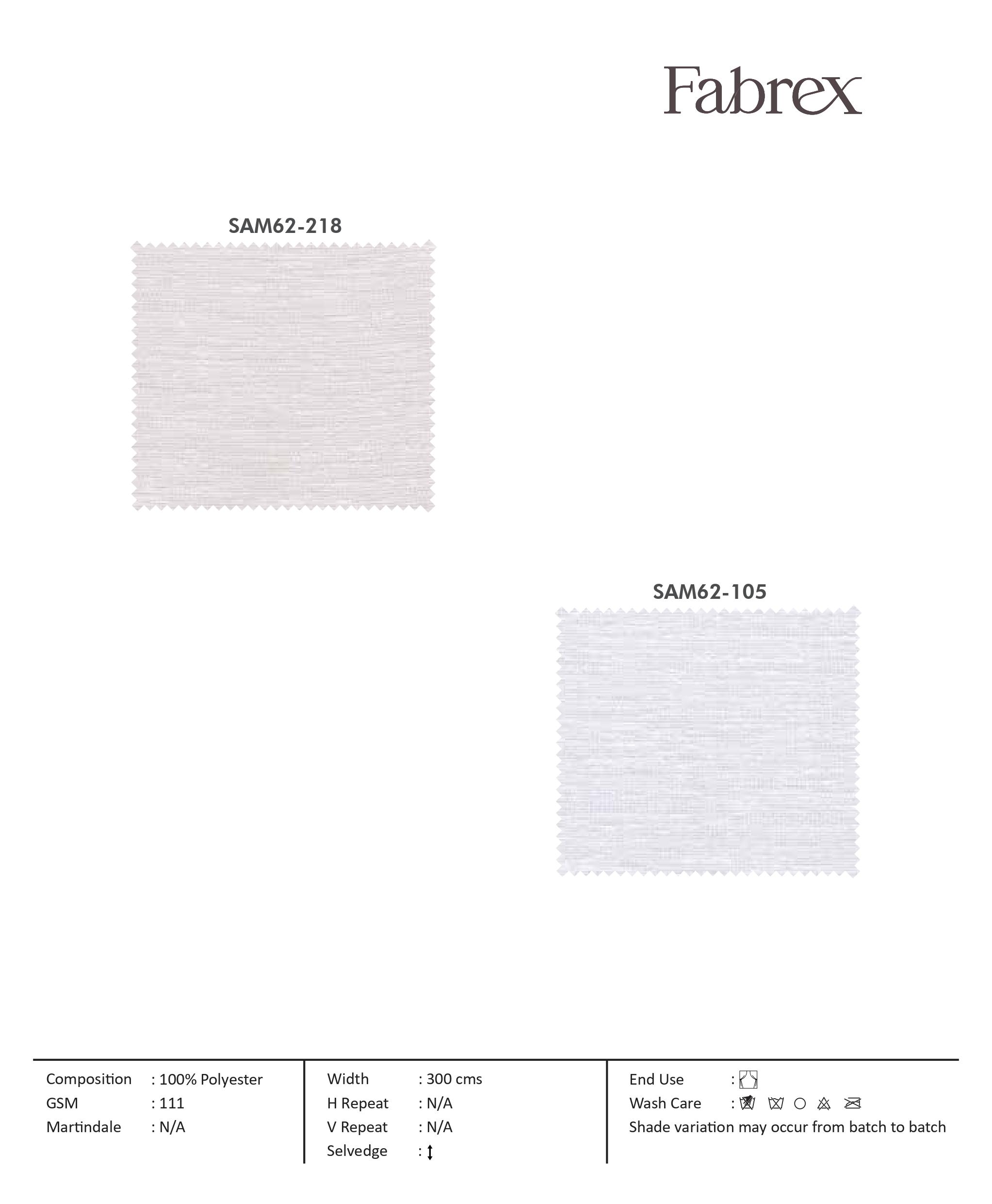 Amore SAM62-127: Luxurious Self-Curtain Fabric