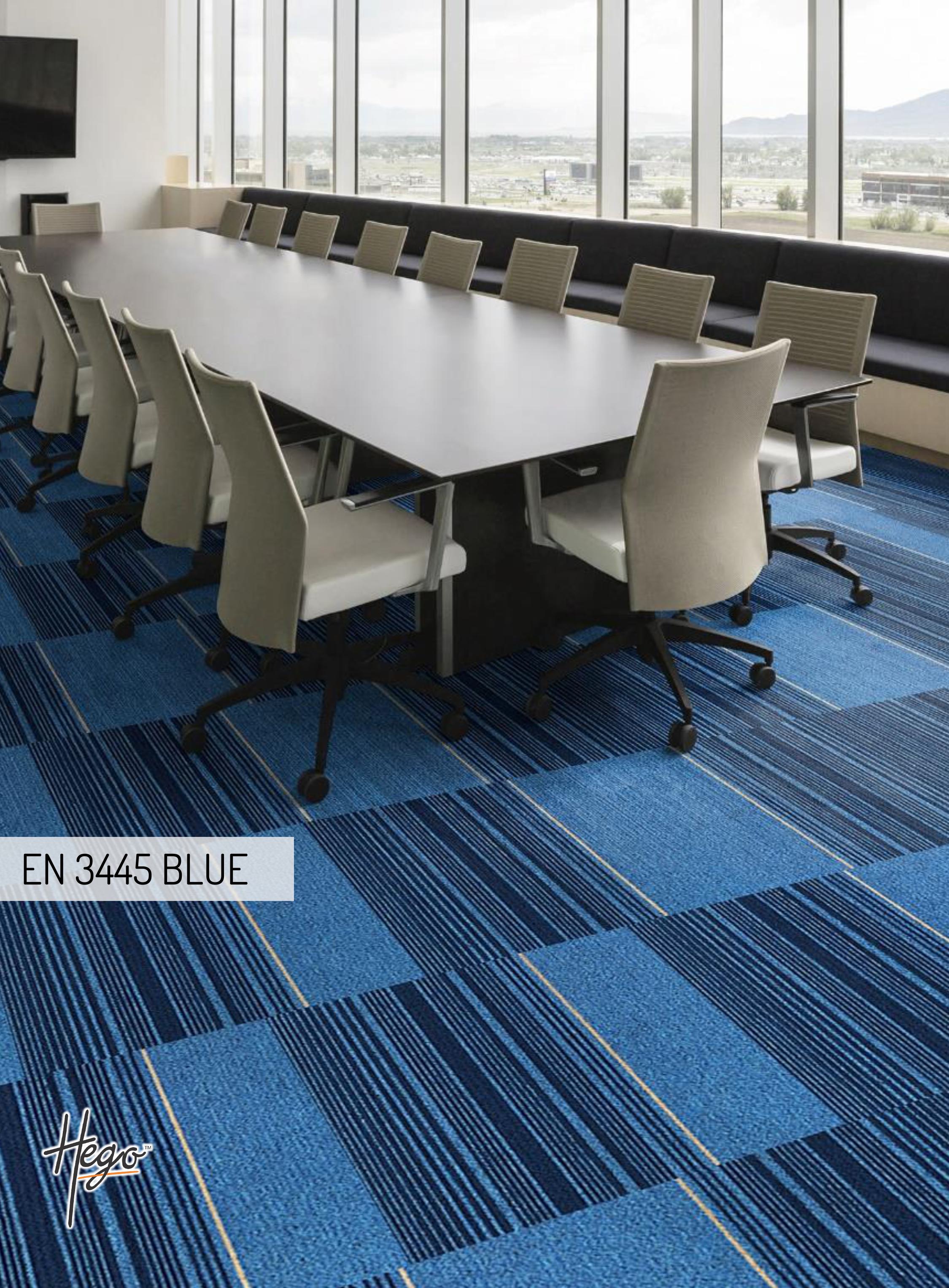 EN 3445 Blue Energy Carpet Roll – Durable & Stylish