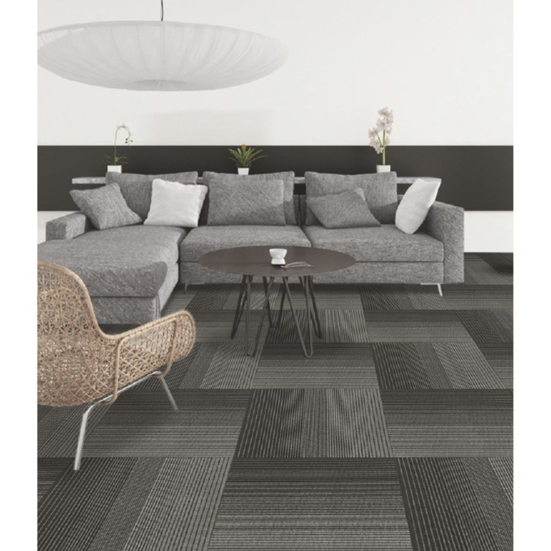 MX 201 Dark Grey Florence Carpet Tile - Matrix Collection