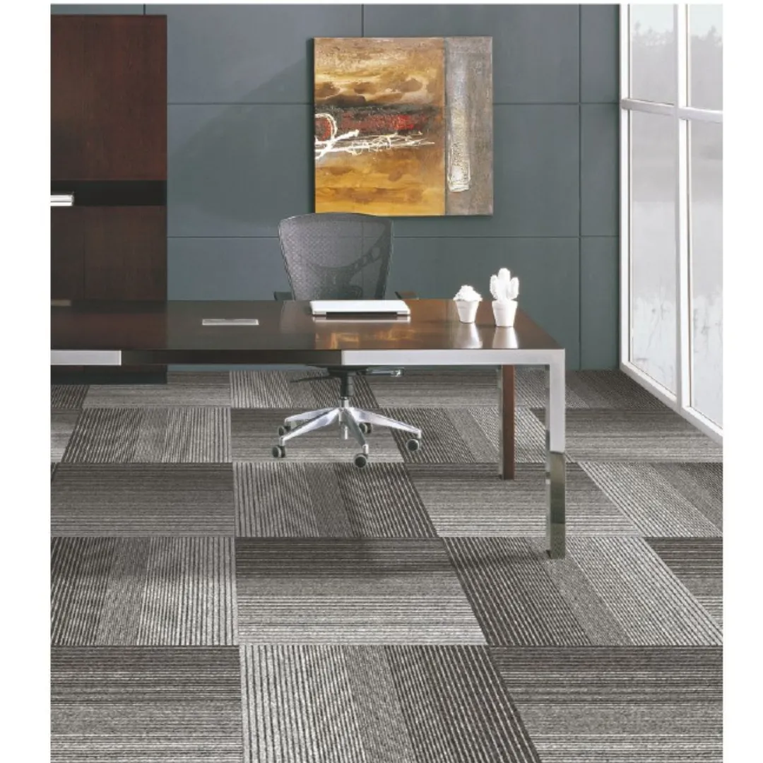 MX 202 Light Grey Florence Carpet Tile - Durable Flooring Solution