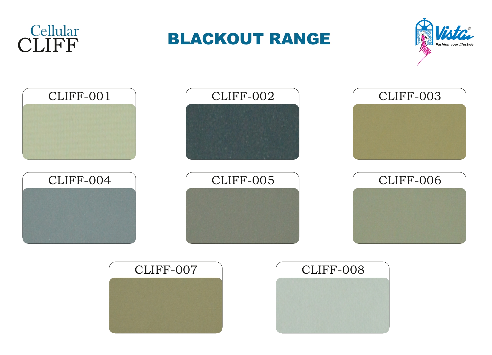 Vista Cellular Blind Blackout Range