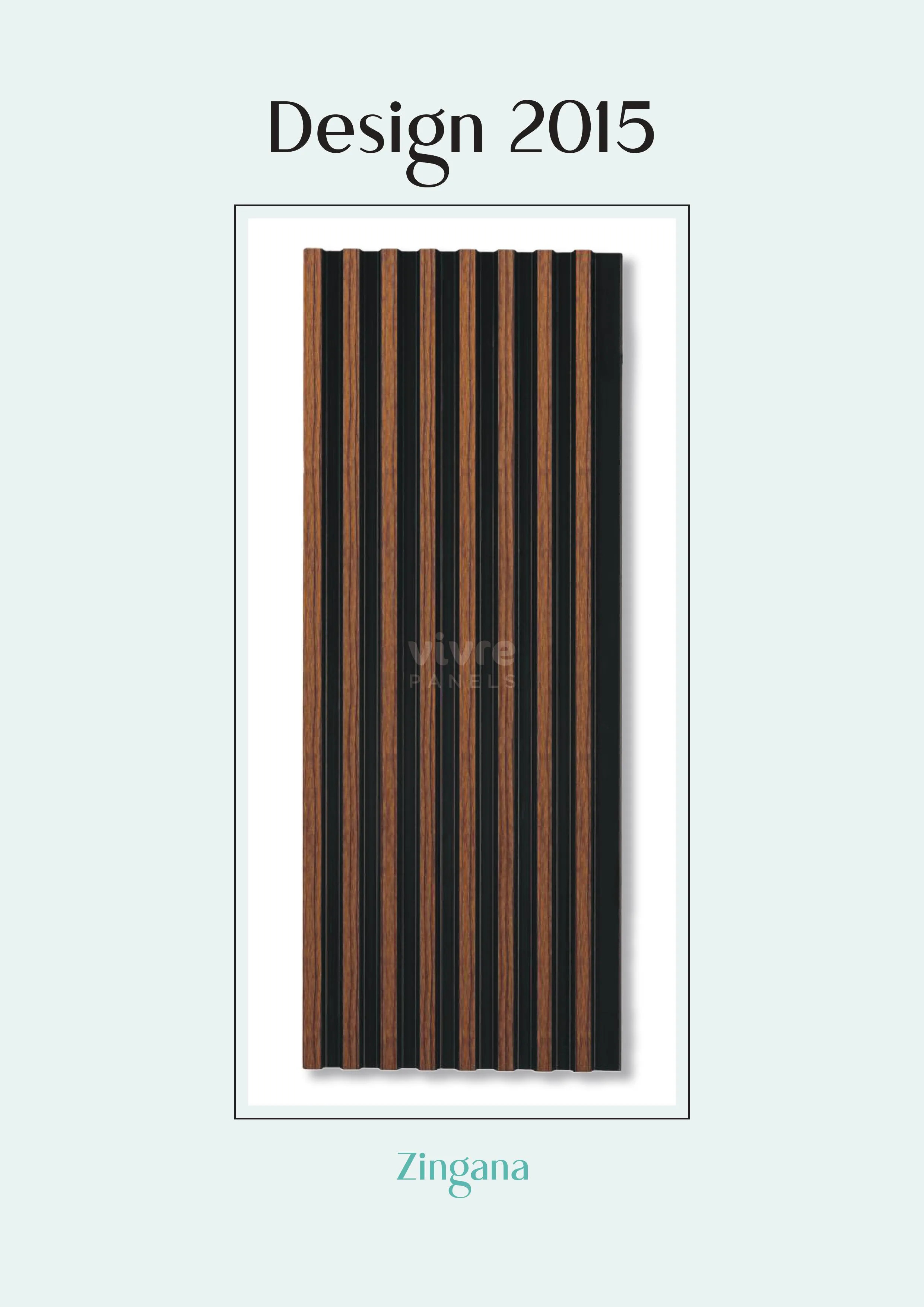 Charcoal Wall Paneling | Architectural Louvers for Modern Design