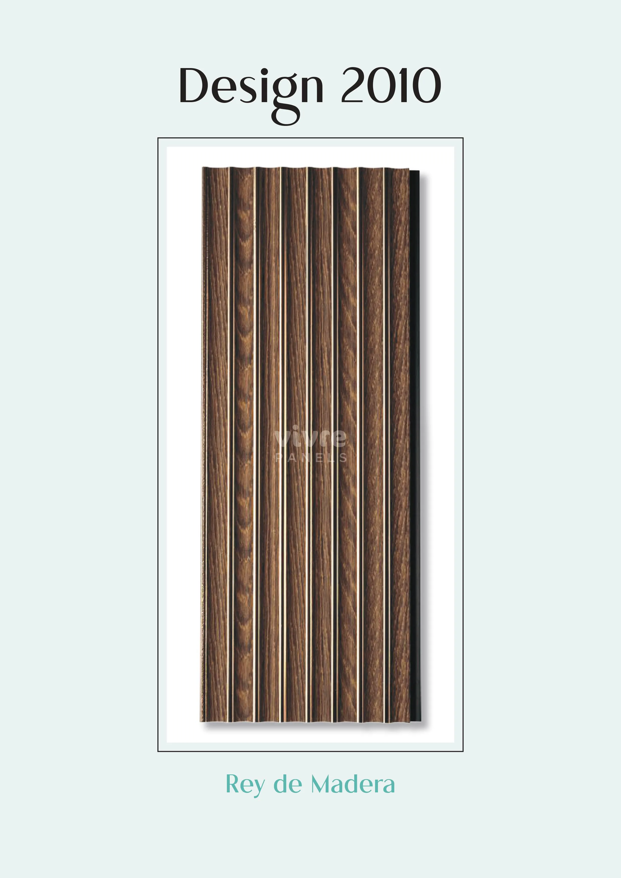 10 Archi Louvers Charcoal Wall Paneling