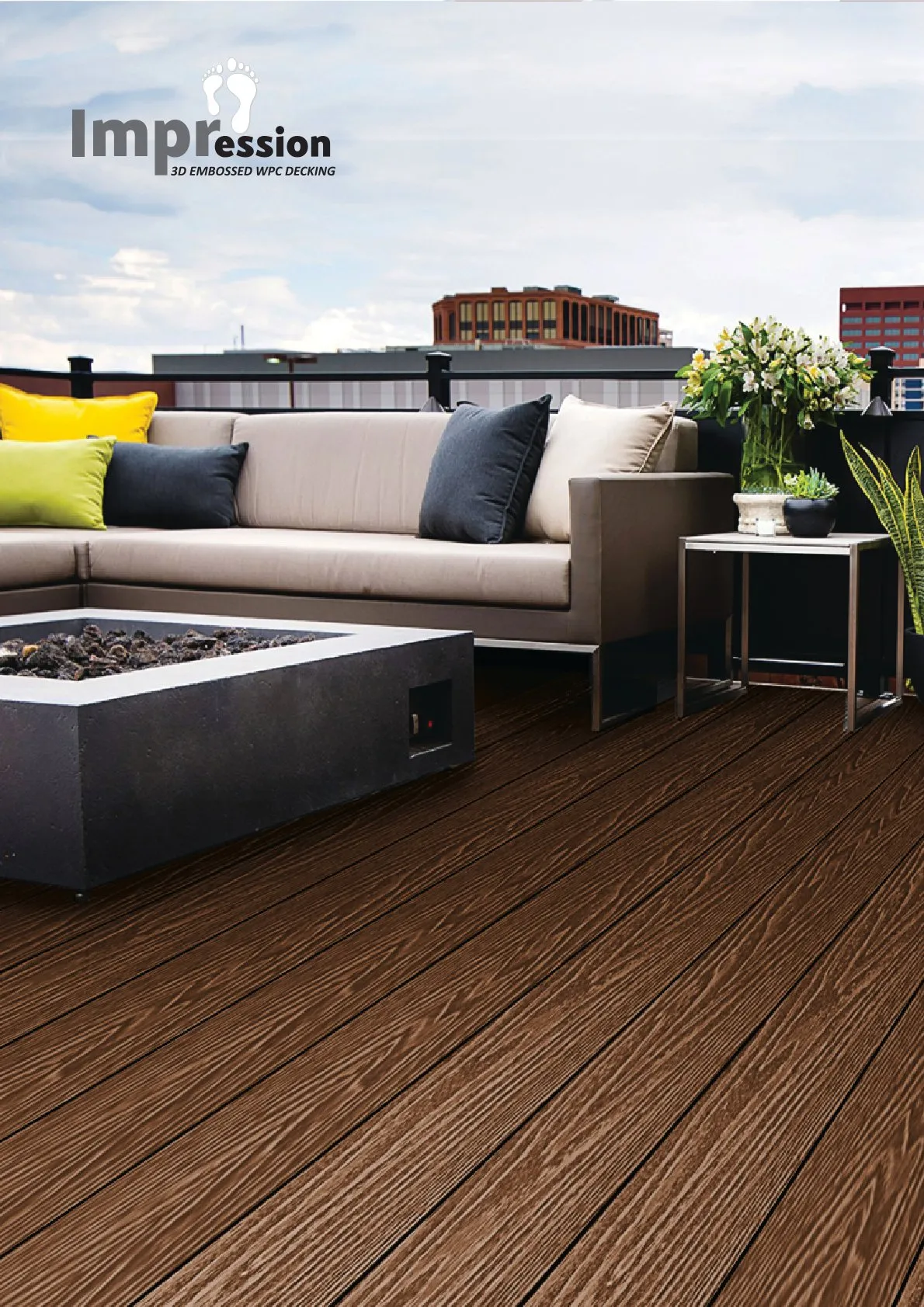 Durable WPC Decking – Krraft Floor 146x24x2400mm