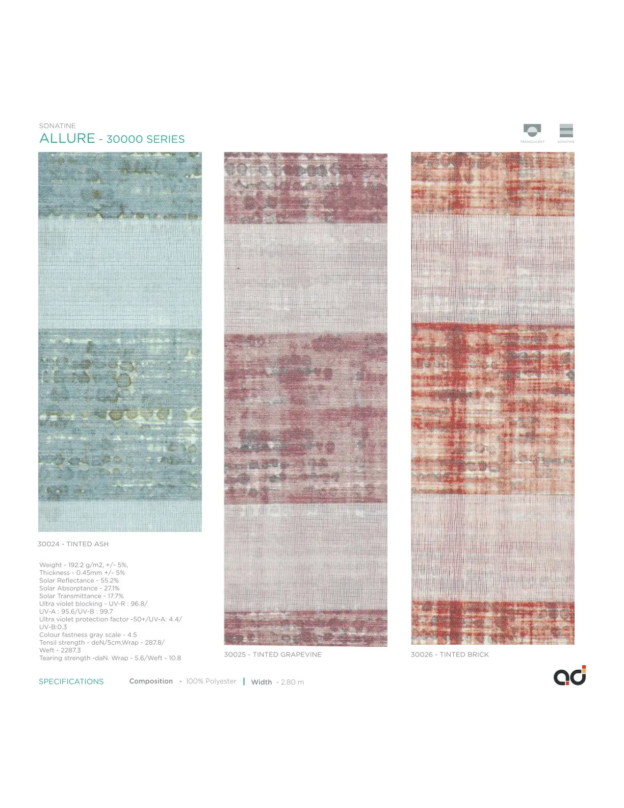 AD Vision  ALLURE  30000 Series – Vol-1 Collection