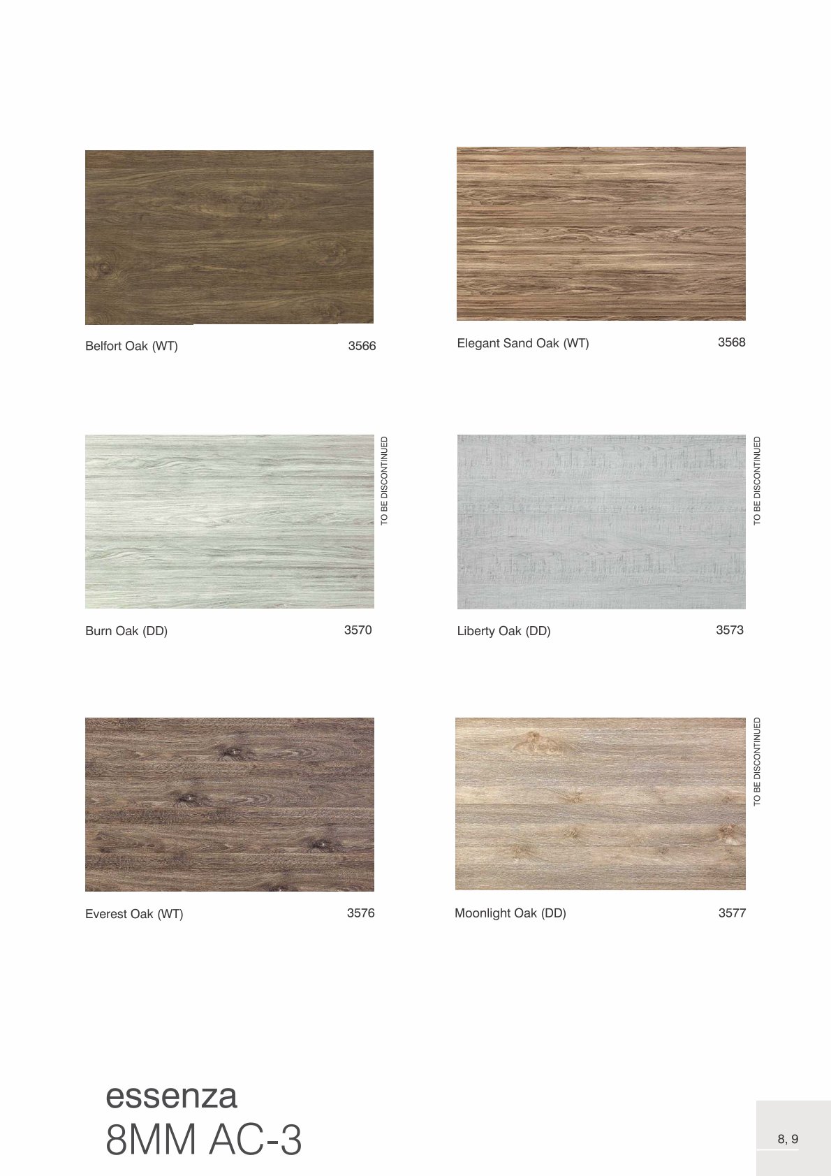 Action Tesa Burn oak 3570 8mm Laminate Flooring