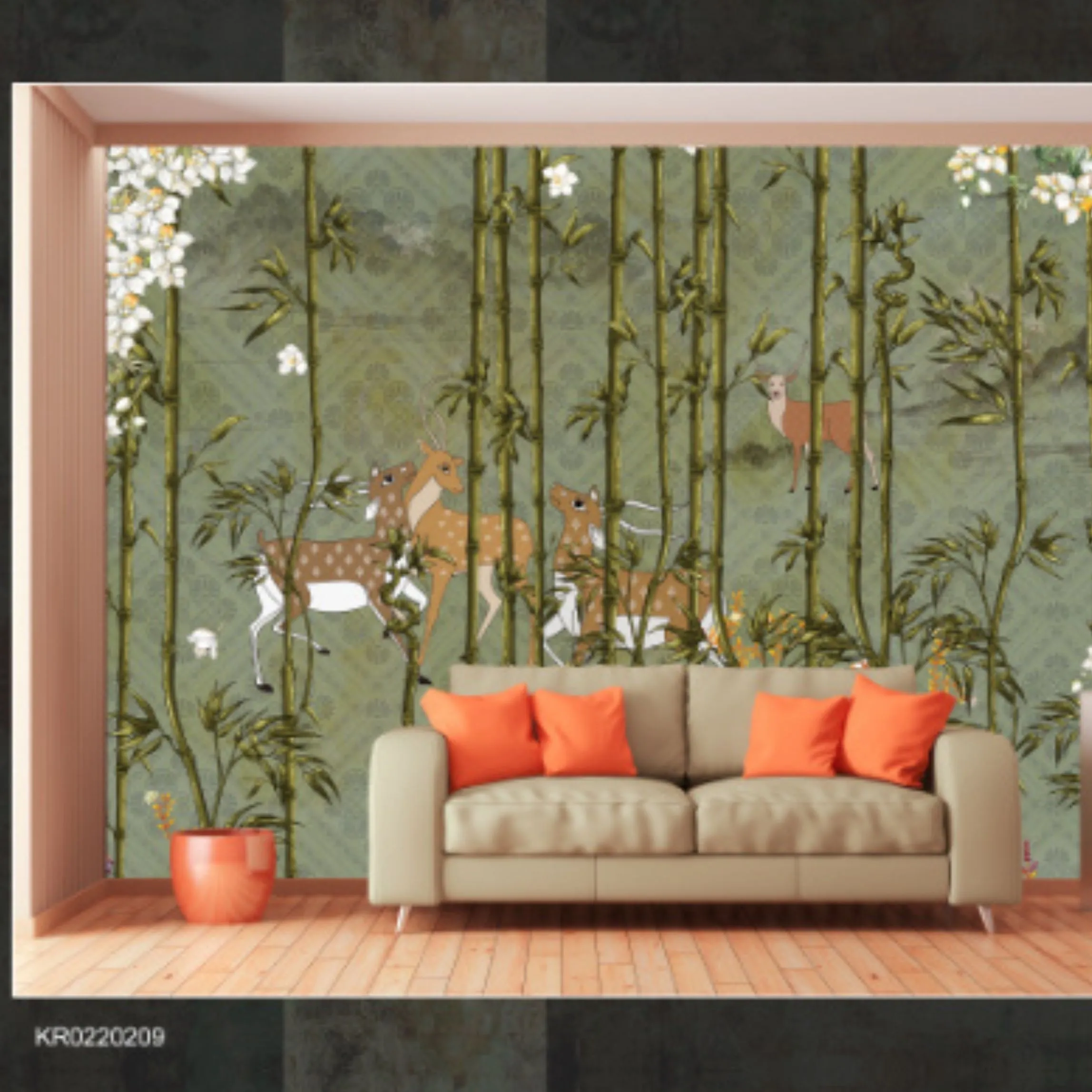 Alkemi Murals Kulture Customized Wallpaper | KR0220209