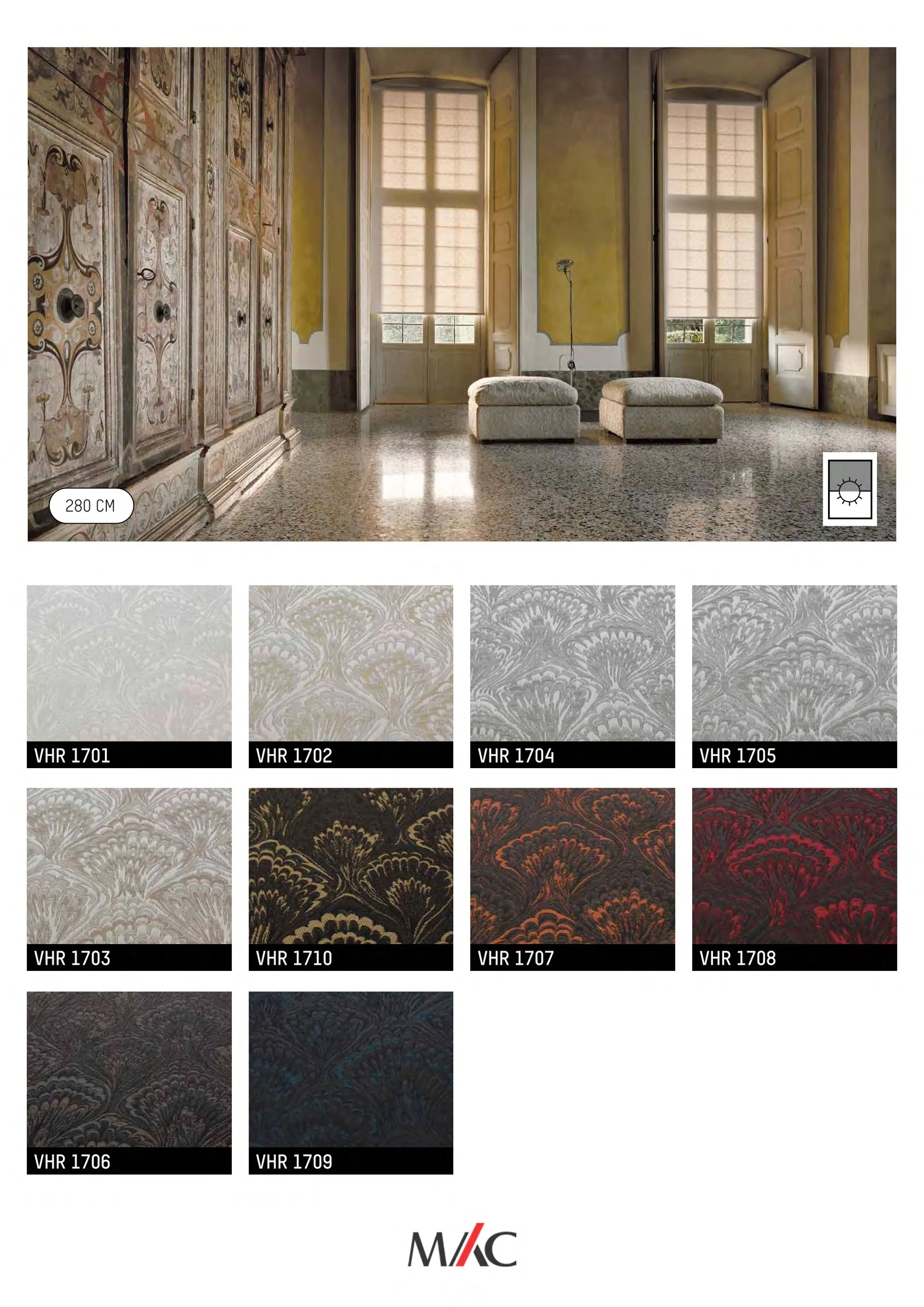 Mac Verve Heritage Blinds – Elegant Window Styling