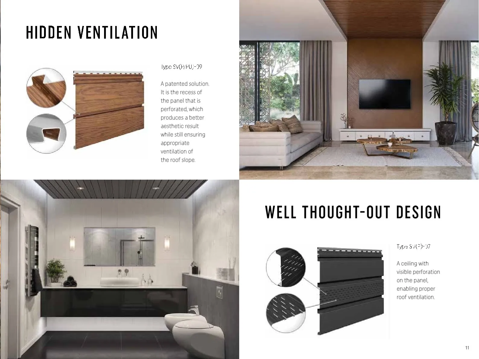 Vox Infratop Ceiling & Wall Panels – Nature Collection