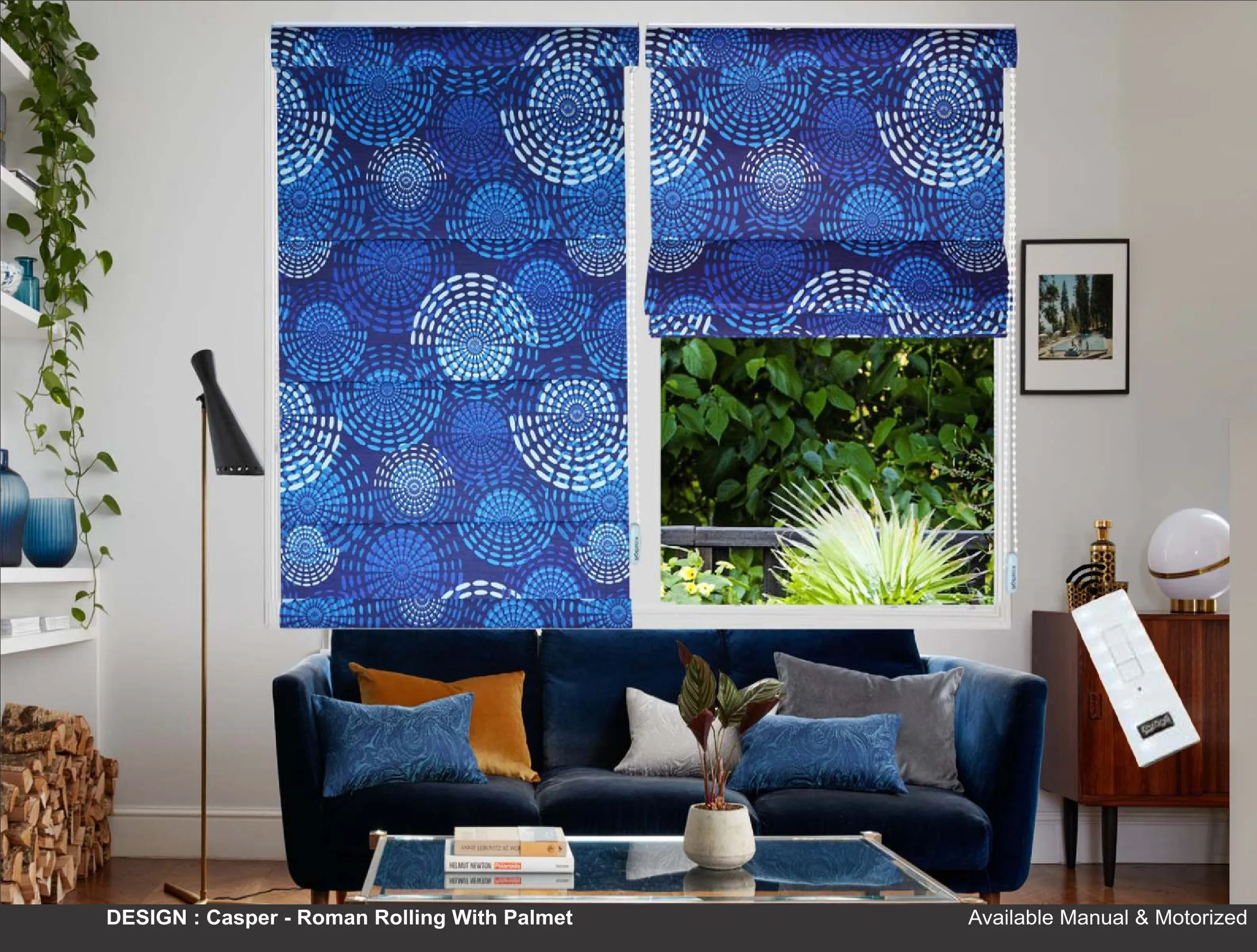 Kazage Casper  Printed Blinds & Wallpapers Design
