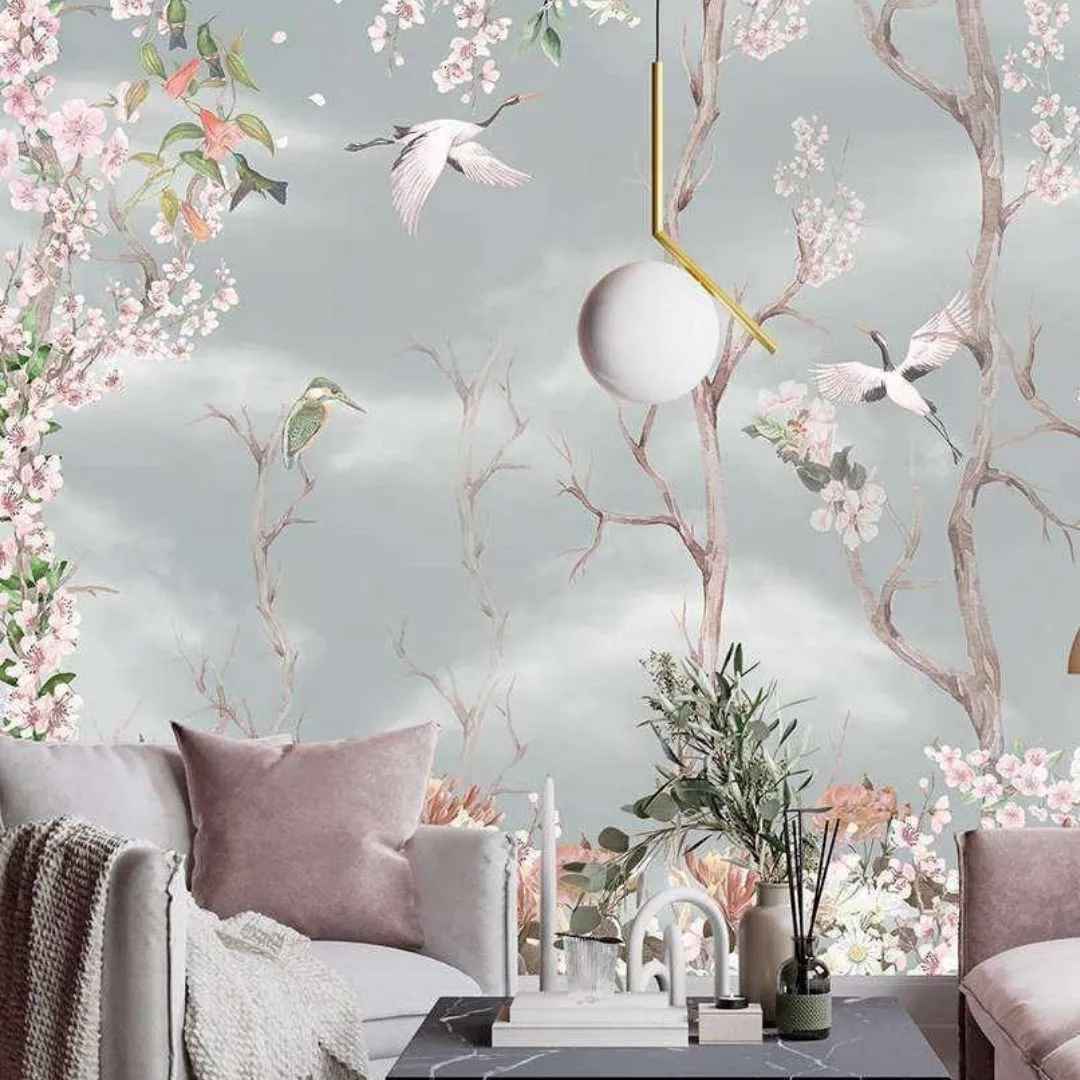 Vintage Garden Tropical Wallpaper Collection - Custom Designs