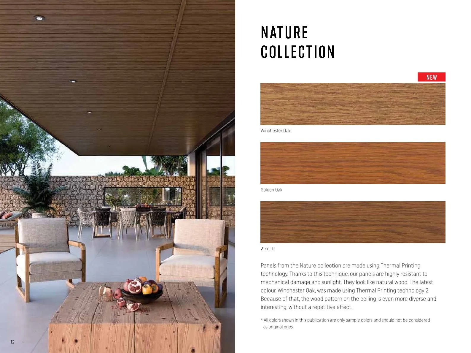 Vox Infratop Ceiling & Wall Panels – Nature Collection