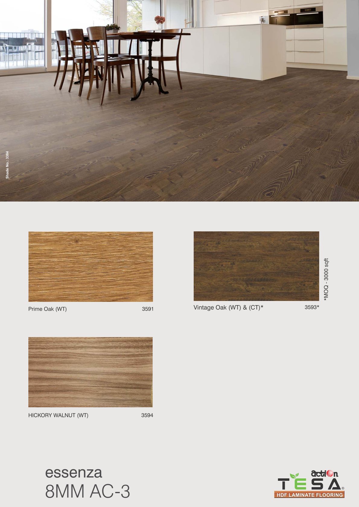 Action Tesa Prime oak 3591 8mm Laminate Flooring