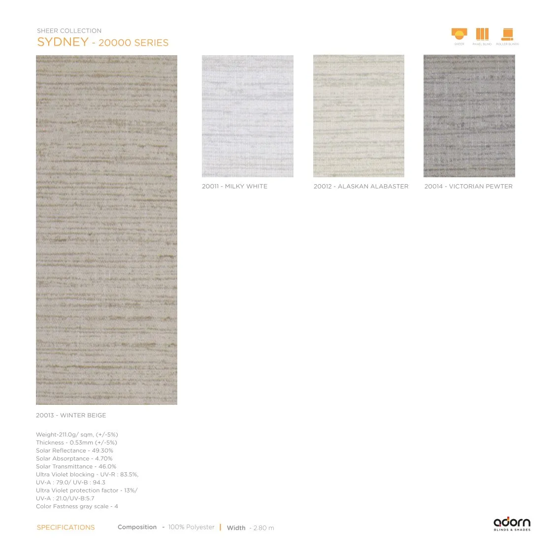 AD Cortina Collection Vol-1 – Nature Naturally SYDNEY-20000 SERIES