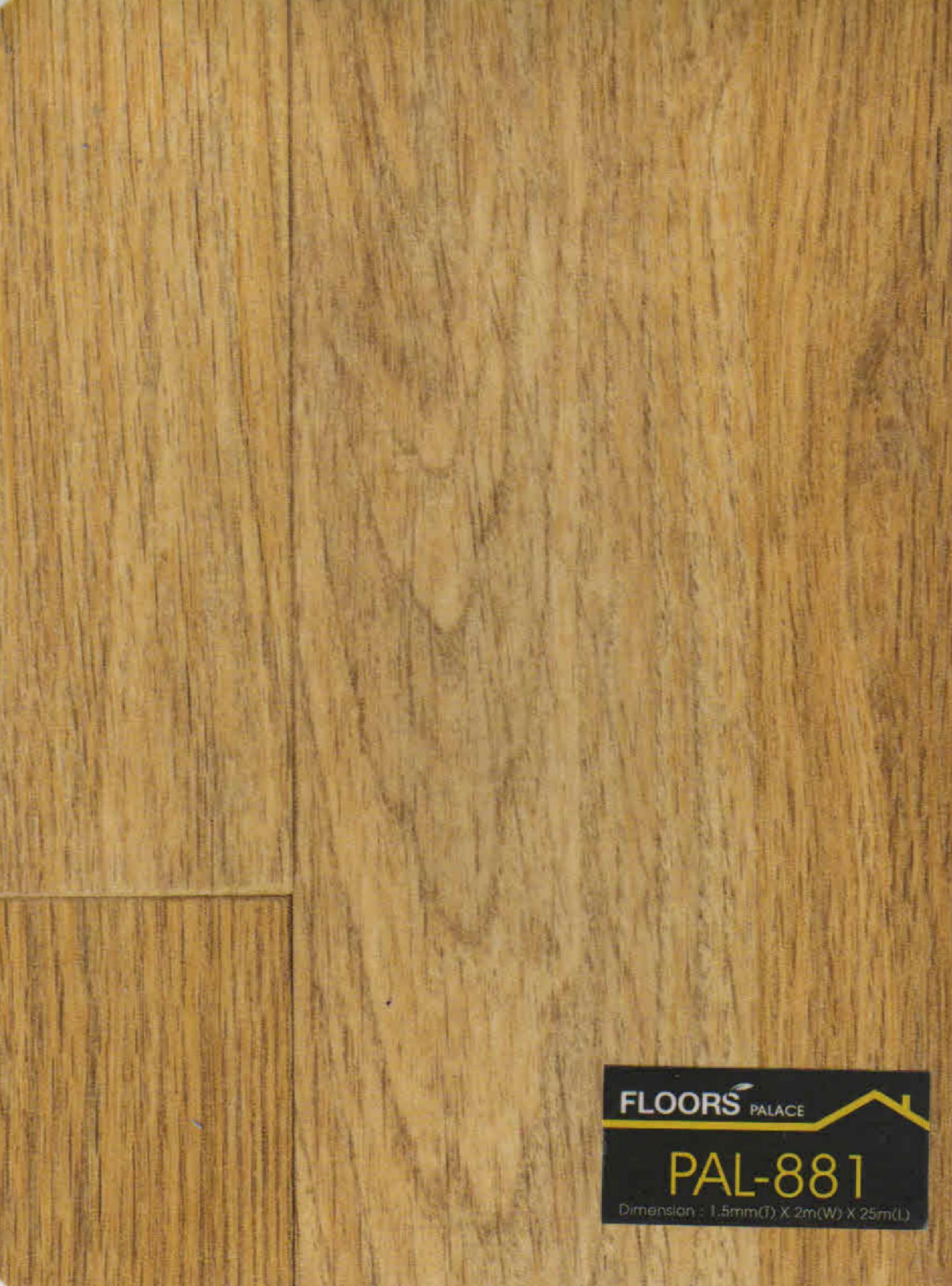 Pal-881-LG Hausys Palace 1.5mm Vinyl Flooring