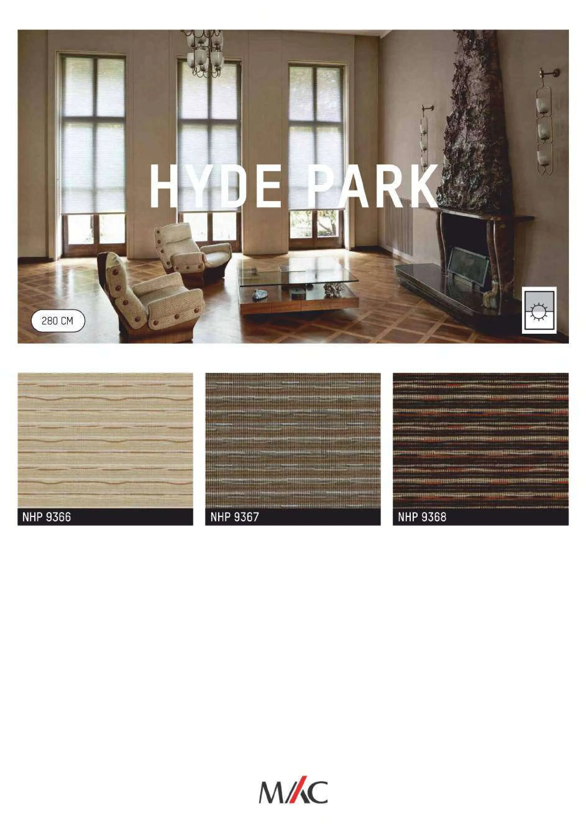 Mac Nature Blinds HYDE PARK – Stylish & Durable Window Blinds