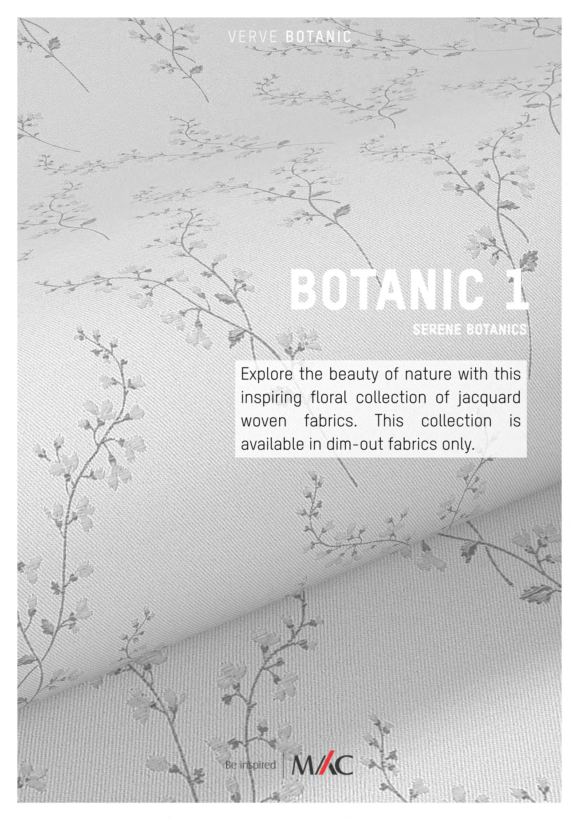 Mac Verve Botanic-1 Blinds – Elegant Light Control