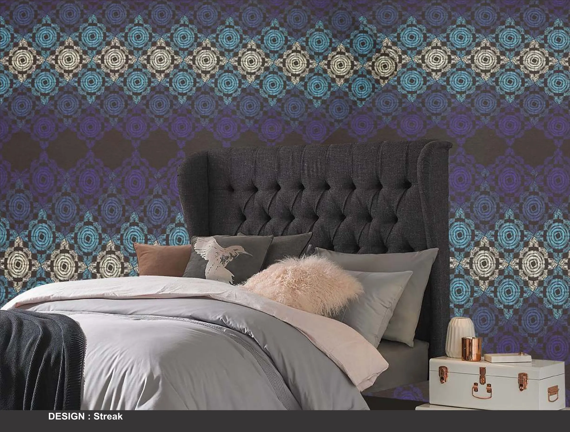 Kazage Streak  Printed Blinds & Wallpapers Design
