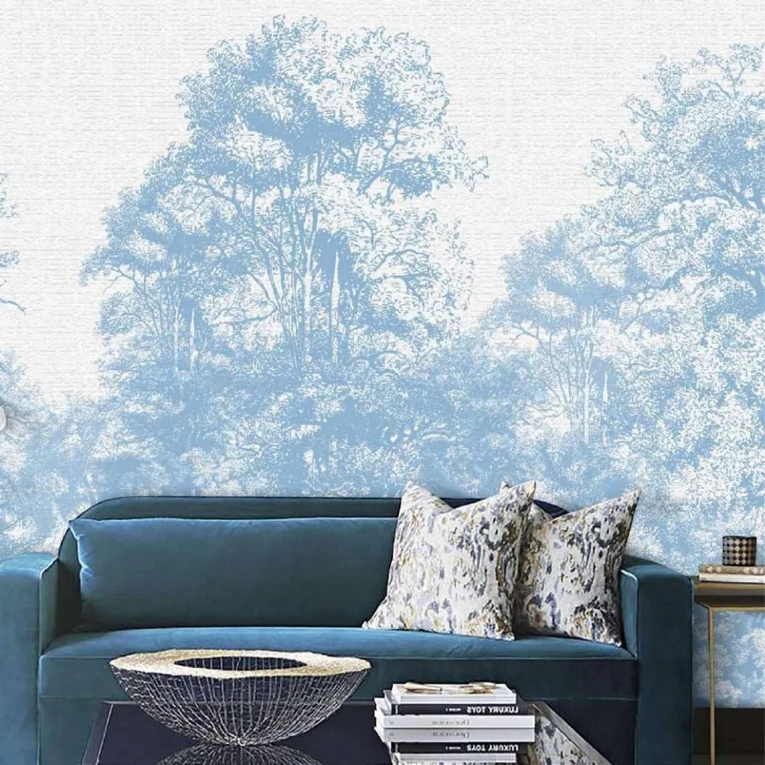 Bellewood Toile Tropical Wallpaper Collection - Exquisite Custom Designs