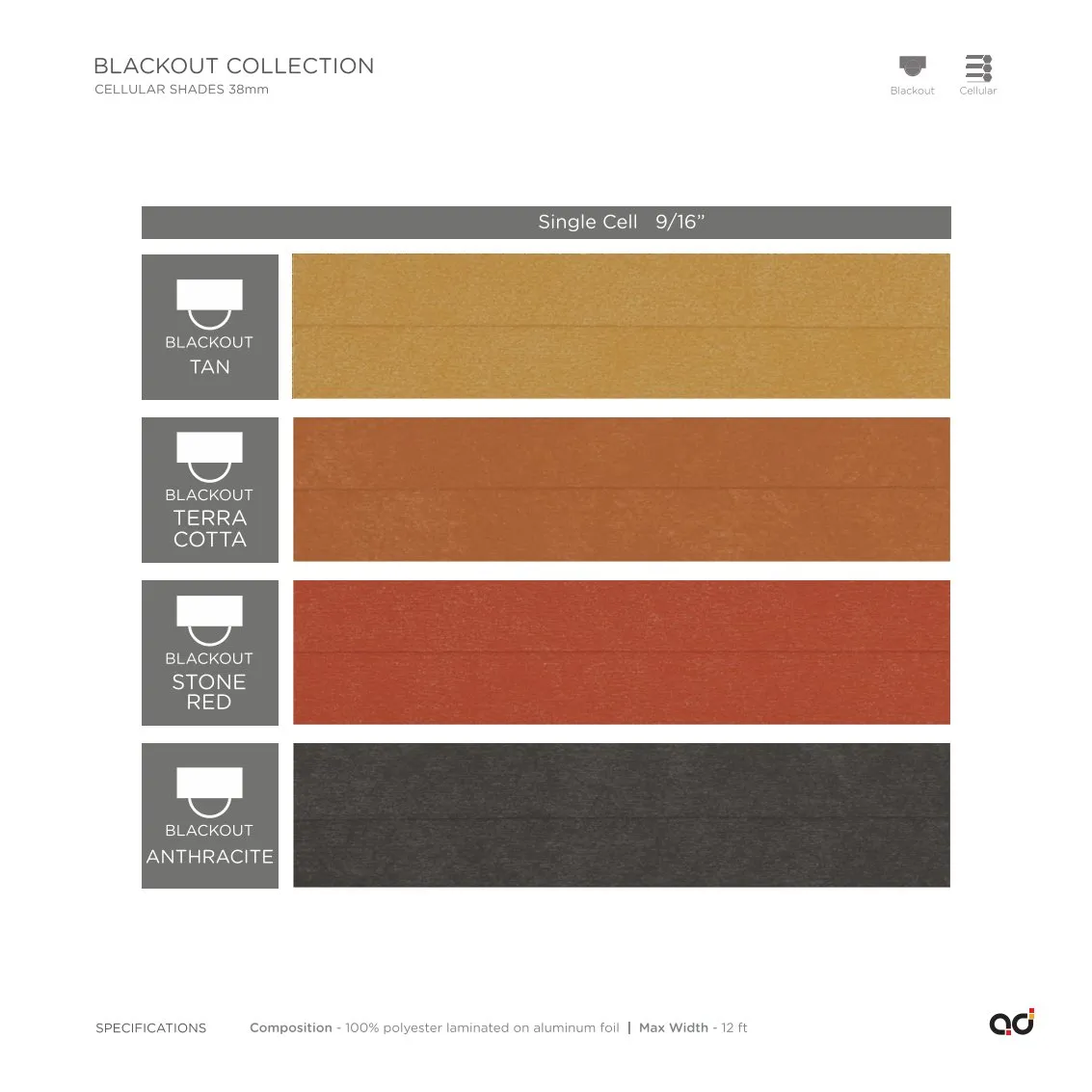AD Cellular Collection – Stylish & Functional Designs  Blackout Collection