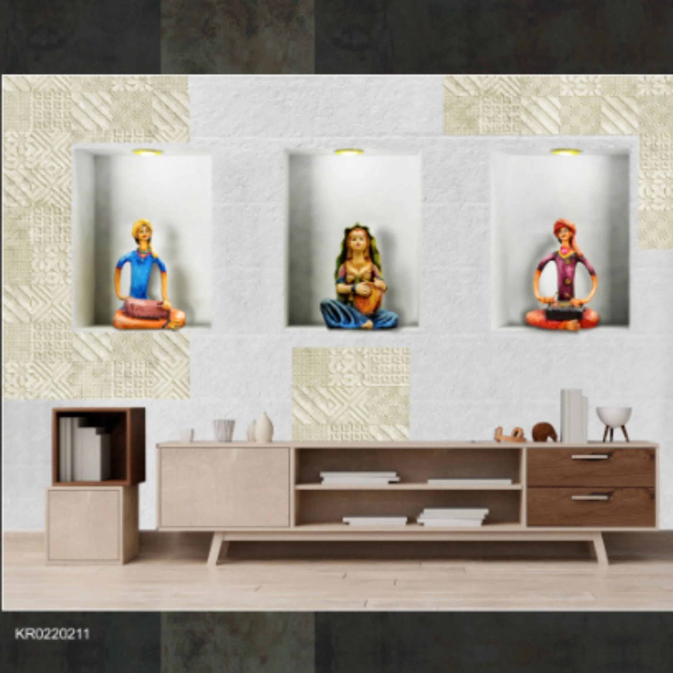 Alkemi Murals Kulture Customized Wallpaper | KR0220211