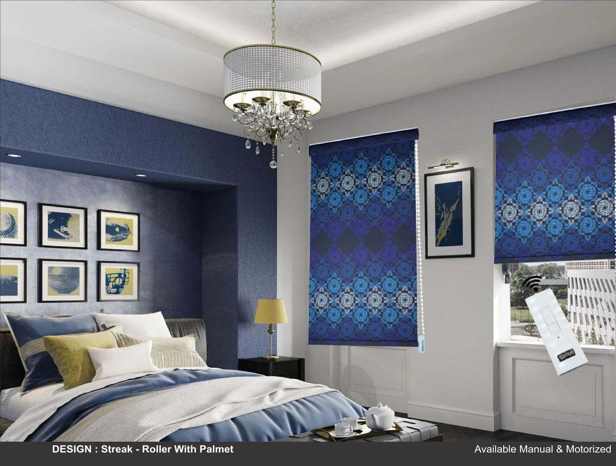 Kazage Streak  Printed Blinds & Wallpapers Design