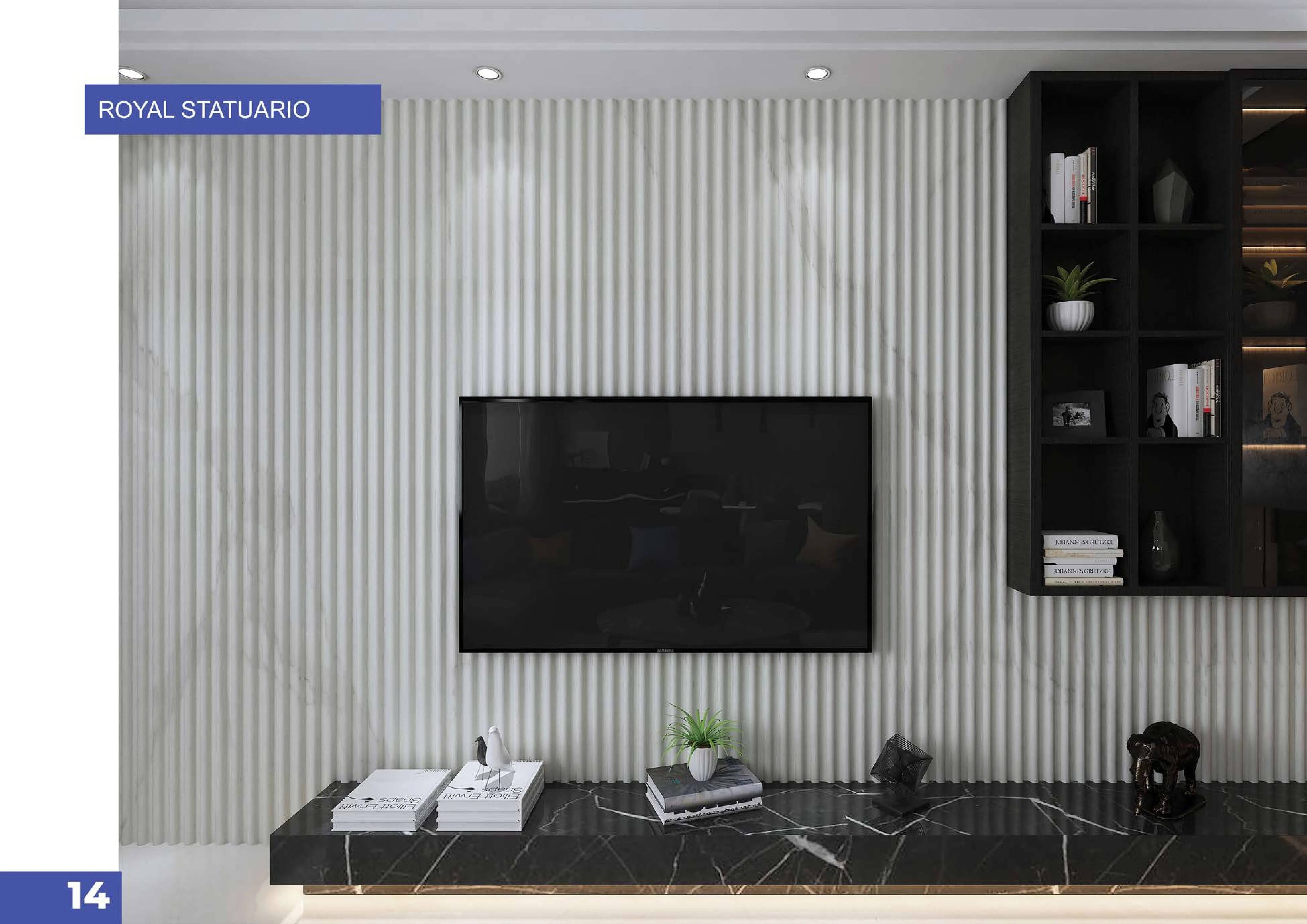 Pare Innov2+ Ceiling Panel Royal Statuario
